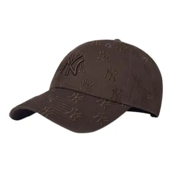 New Era Cotton Baseball Caps Unisex Brown