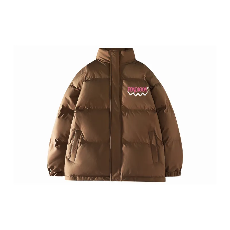FONDLOOK Puffer Jackets Unisex-8