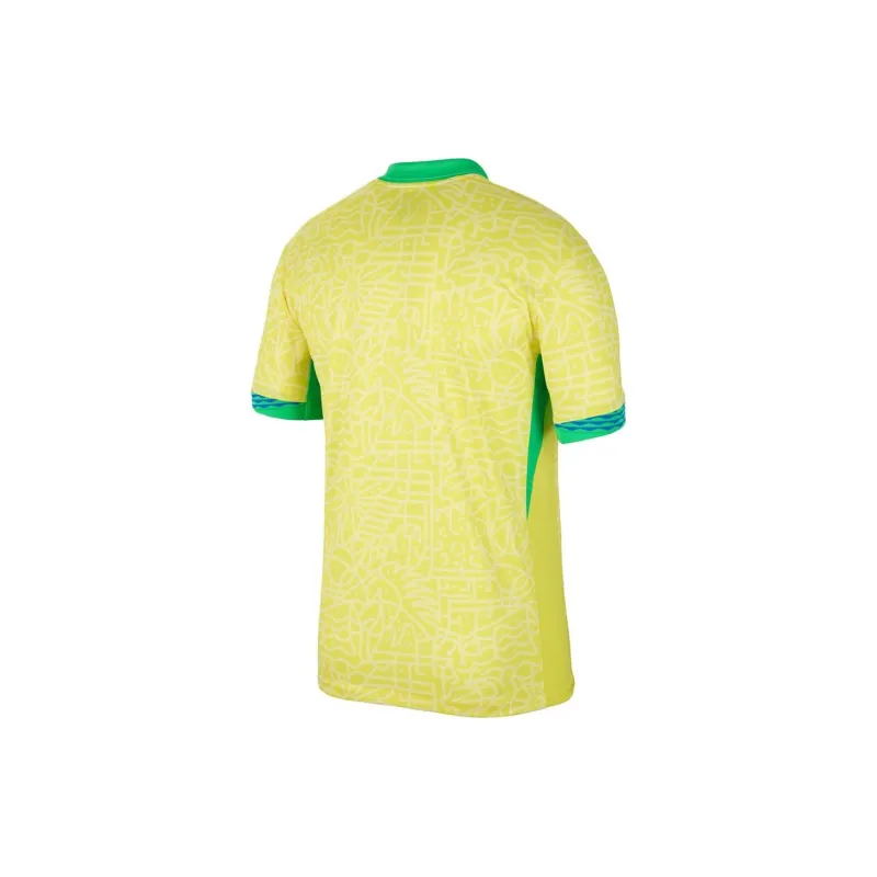 Nike Brazil 2024 Stadium Home Men's Nike Dri FIT Soccer Replica Jersey-1
