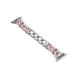 Single-Breasted & Resin & Silver & Pink