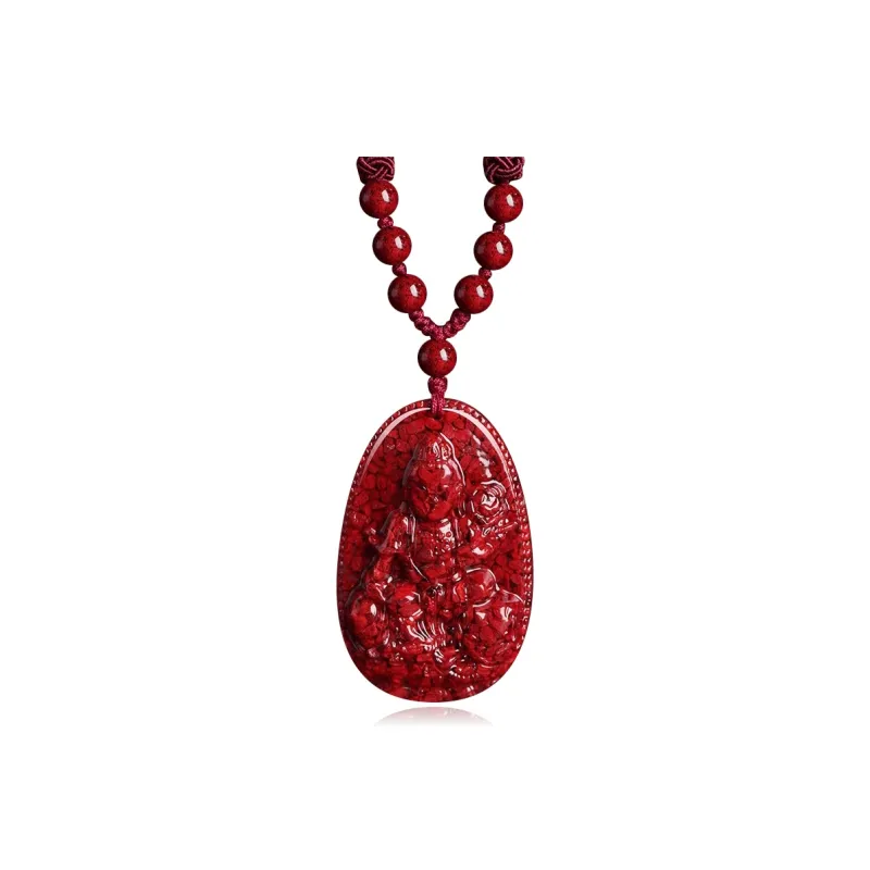 EADDA JEWELRY Cinnabar Necklaces Unisex-5