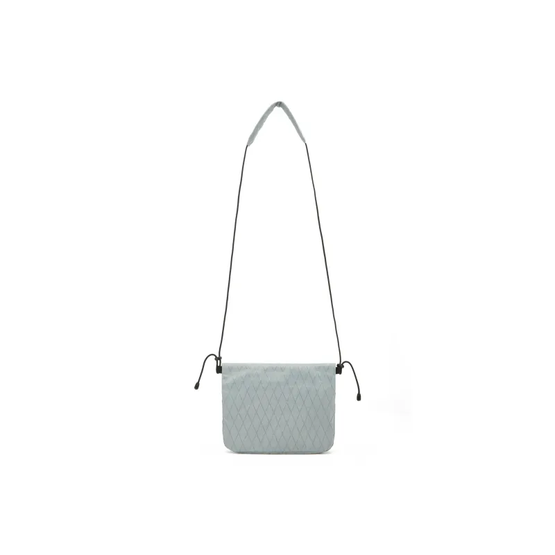 Jack Wolfskin Polyester Crossbody Bag, Shoulder Bag Regular Unisex Pure Black/Downpour Gray-5
