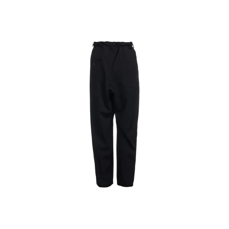 Yohji Yamamoto Ground Y FW24 Casual Pants Unisex Black-1