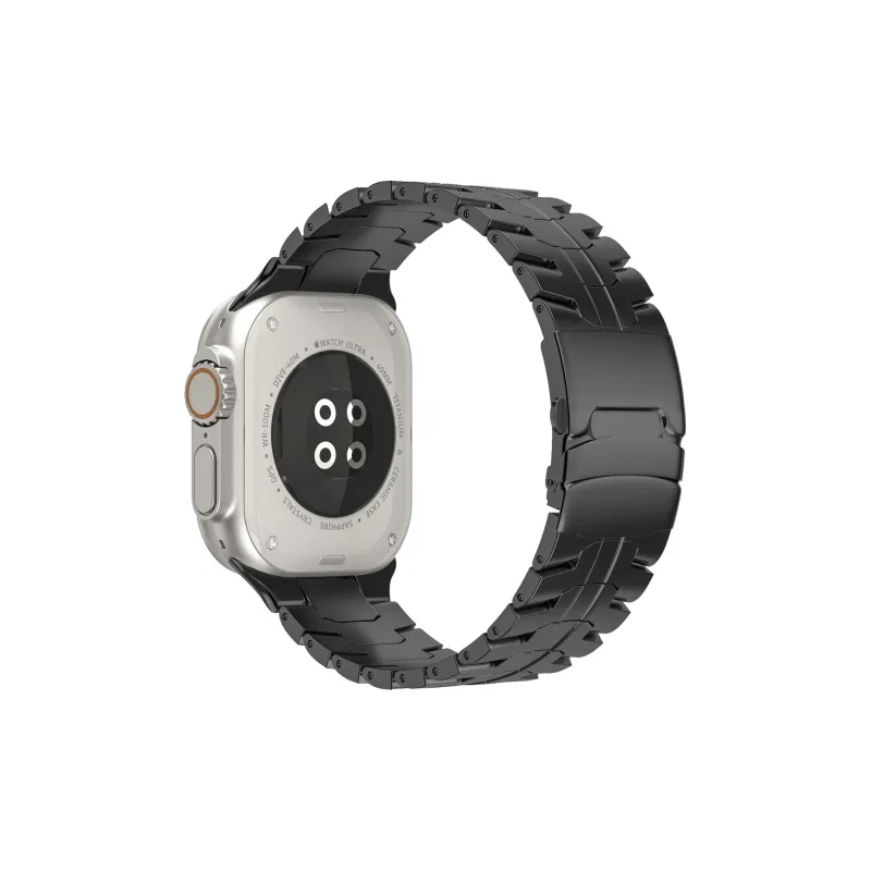 Bevichi Watch Band Apple Compatibility Metal-1