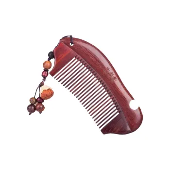 Cow Daddy Rosewood Sandalwood Comb Smooth Scalp And Head Meridian Detox