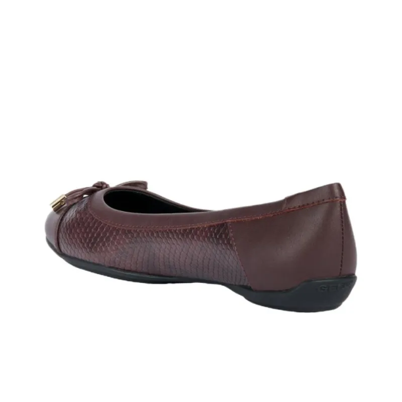 GEOX Charlene Casual Single Shoes Women's Red-3
