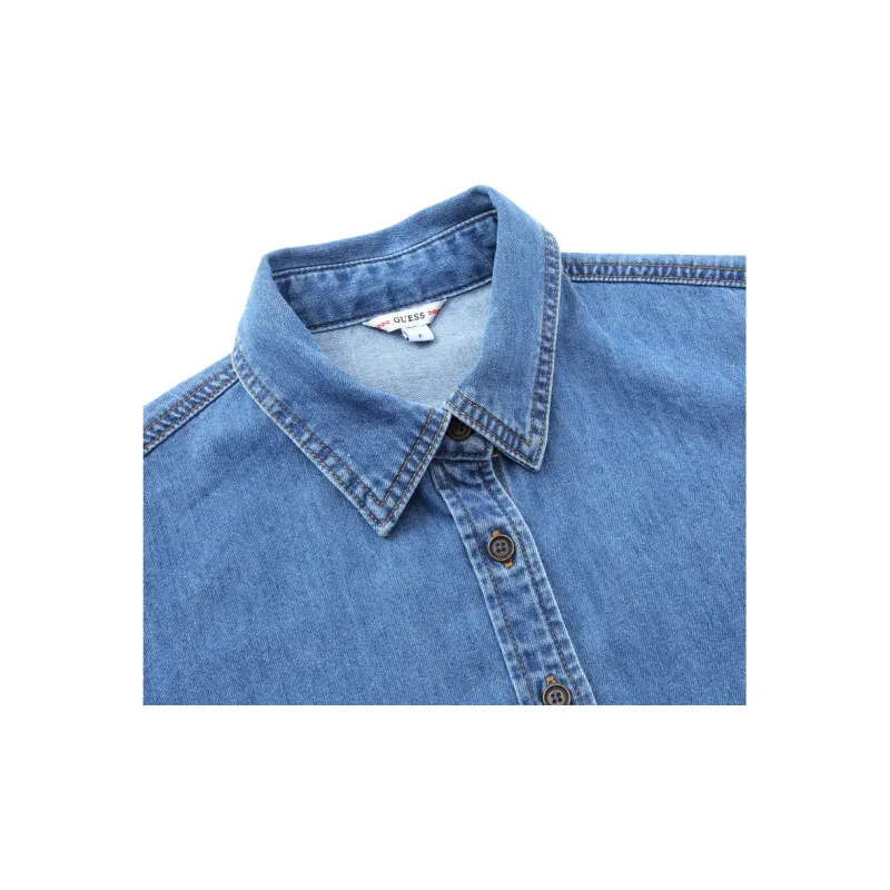 GUESS Shirts Unisex MBL-Blue-2