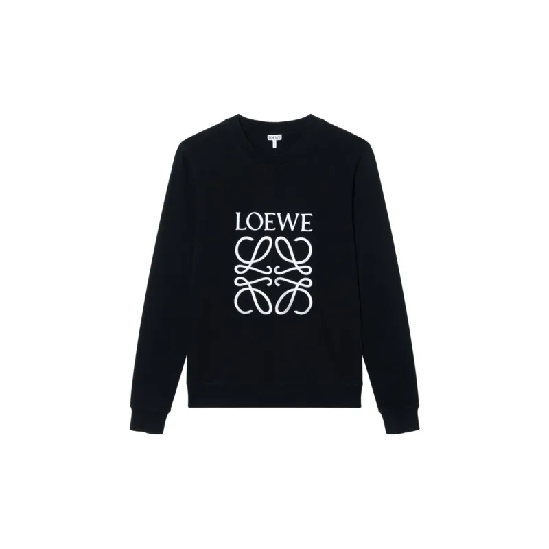 LOEWE Sweatshirts Men Black-6