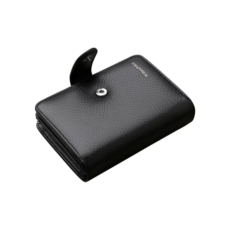 WilliamPOLO Cow Leather Coin Purse Men's Multicolor-1
