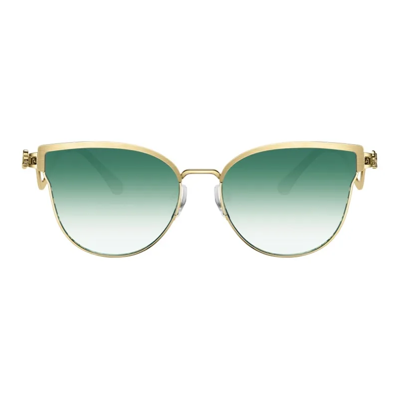 Lao Feng Xiang Sunglasses Women's Gradient Turquoise-0