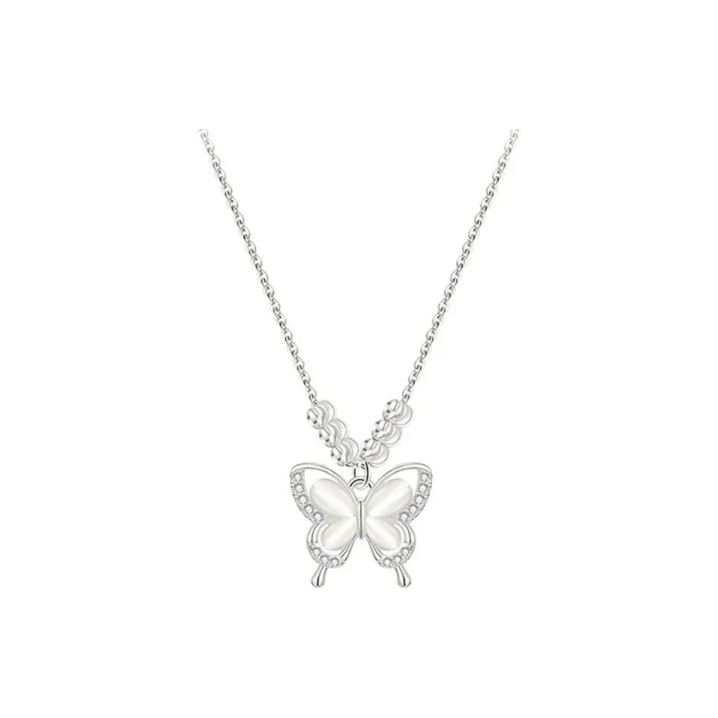 MOVER S925 Silver Necklaces Women's-0