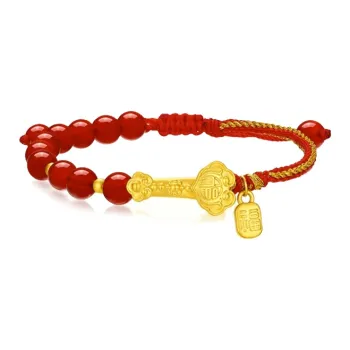 ABOUT LOVE Gold Bracelet Women's