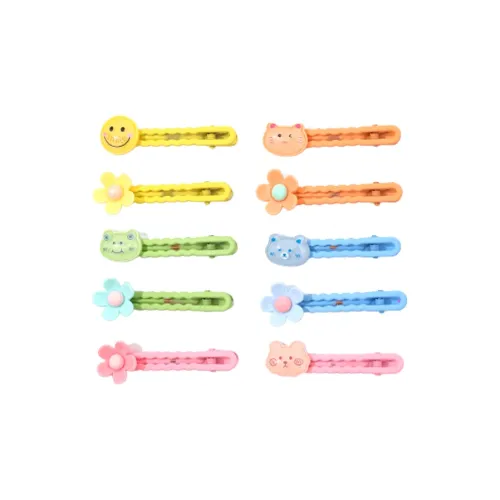 Yiru Alloy Spray Paint, Resin Hair Clips Women's