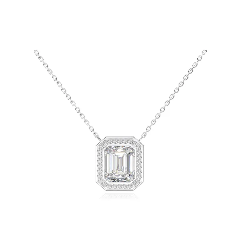 ICE ROCK Titanium Steel Necklaces Women's-0