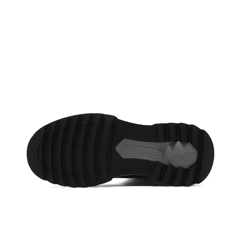 Jeep Warm Wear-Resistant Slip-Resistant Short Snow Boots Men's-4