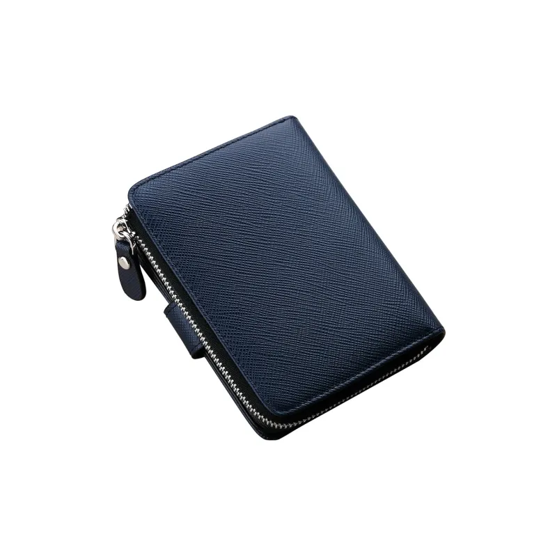 WilliamPOLO Cow Leather Coin Purse Men's Multicolor-15