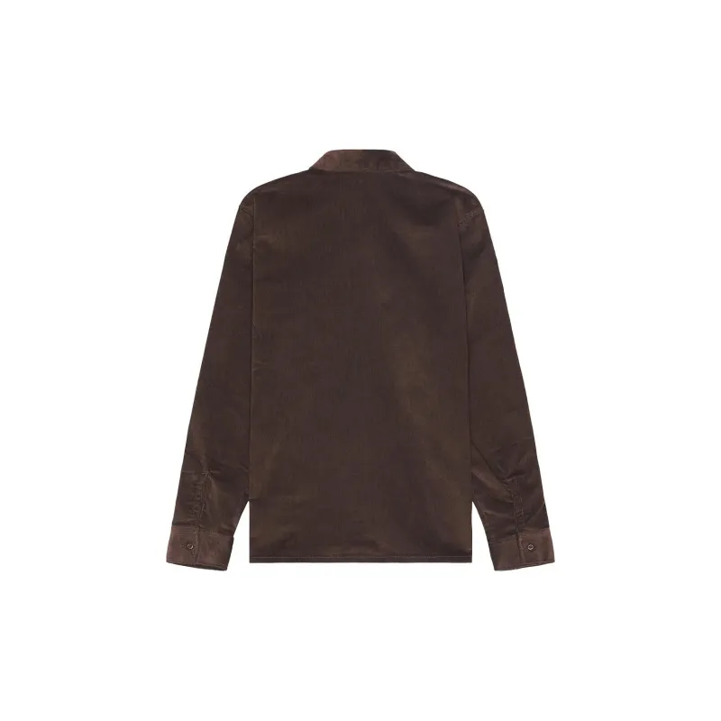 Dickies Shirt Men's Chocolate Brown-1