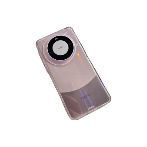 LONGYUGU PC Material Advanced Touch Sensitive Transparent Aurora Phone Case Compatible With Huawei Mate 60 Collection