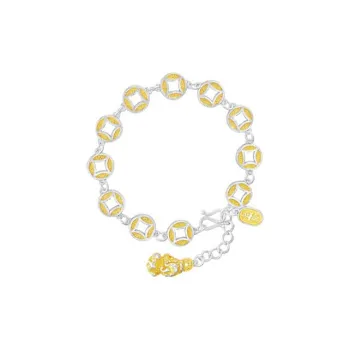 RURA S999 Fine Silver Bracelets Unisex Silver
