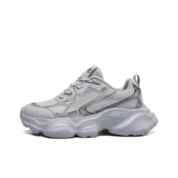 YUZHAOLIN Anti Slip Wear Resistant Breathable Lightweight Low Top Chunky Sneakers Men's