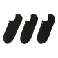 Black (Ankle Socks-3 Pack)