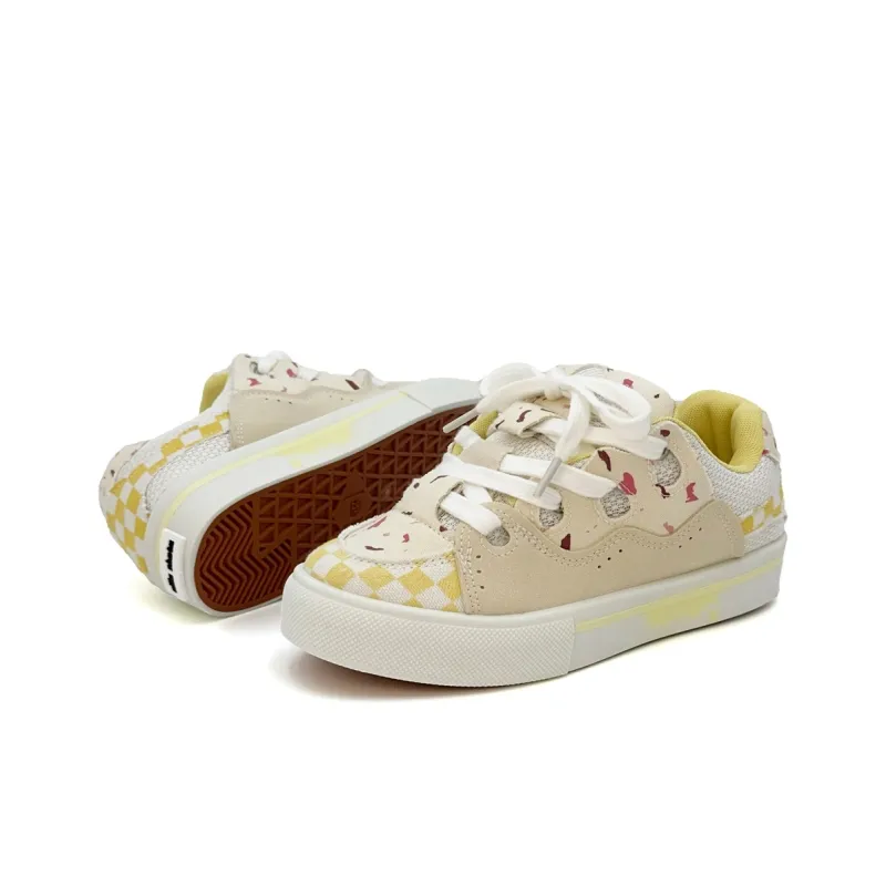 KAAVER OTTO Lightweight And Breathable Low-Top Versatile Girlish Heart Cute Skateboard Shoes Women's-13