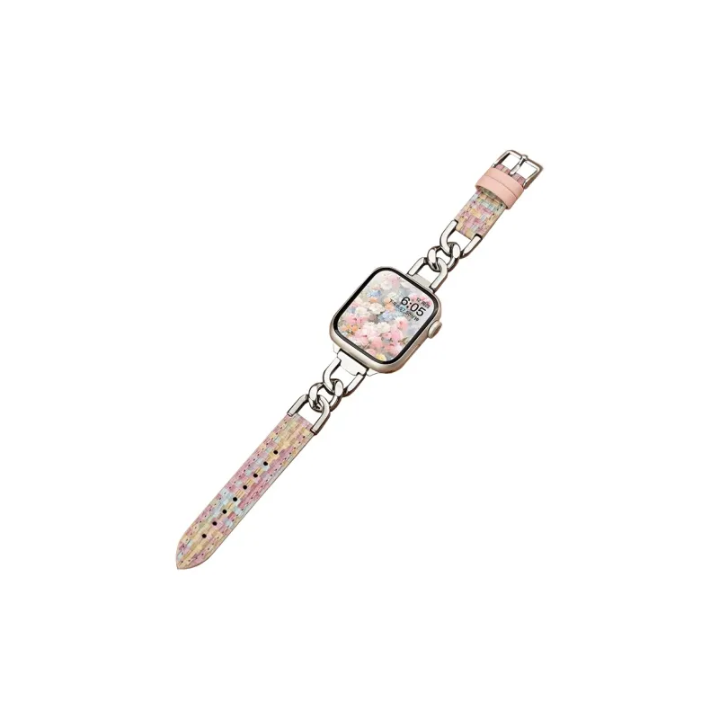 CHUANGYIDA Watch Bands Single Breasted PVC Leather Unisex-5