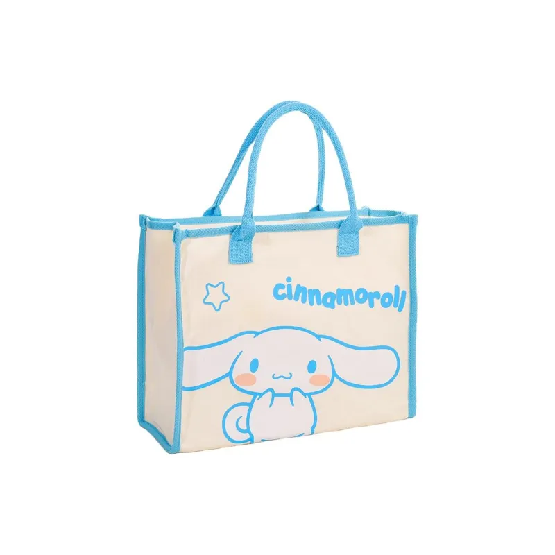 Sanrio Polyester Handbag Regular Unisex White Pink-1