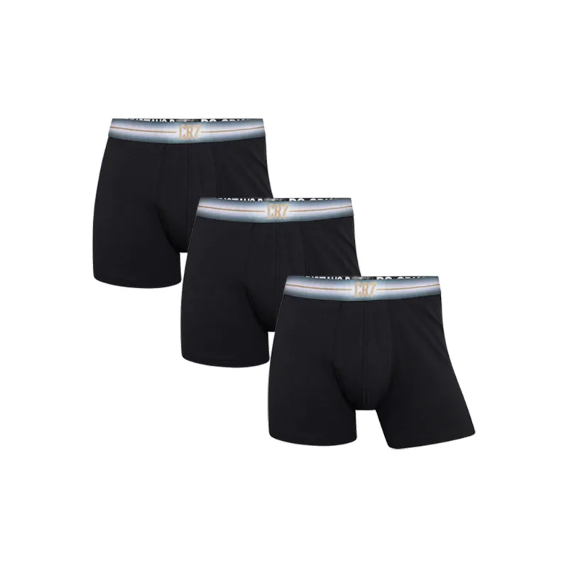 CR7 CRISTIANO RONALDO Underpants Men's 3 Pack Black-1