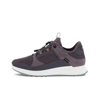Ecco Exostride Breathable Low-Top Casual Shoes Women's Purple Gray