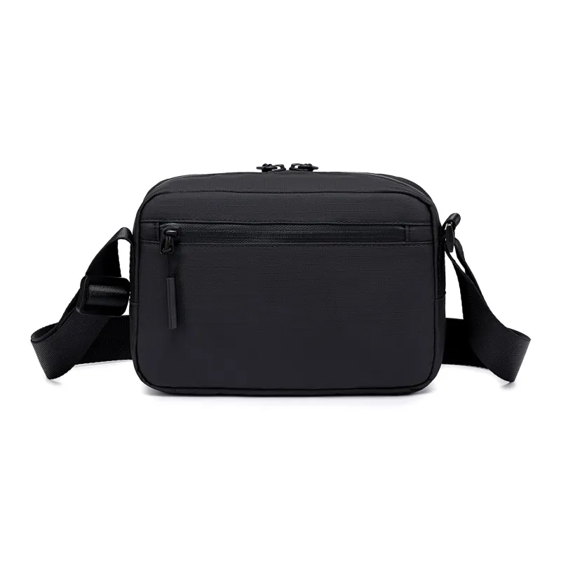 Super Five Polyester Shoulder Bag Crossbody Bag Unisex Black/Gray/Ecru/Blue-17