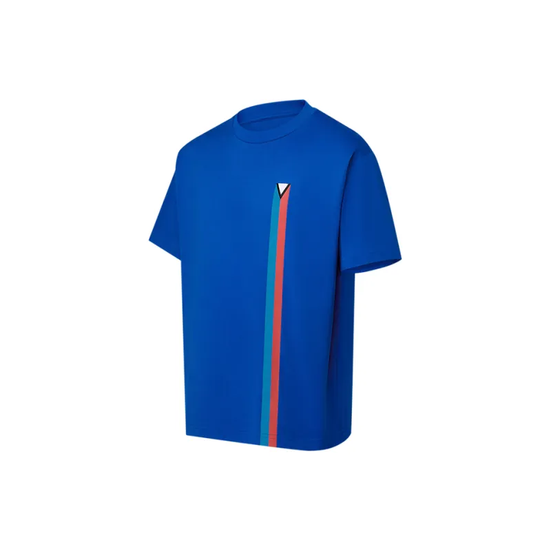 LOUIS VUITTON Short Sleeved Embroidered Cotton T Shirt-3