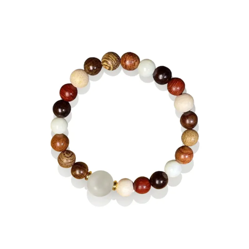 JIAFULAI Bamboo Wood Bracelets Unisex-4