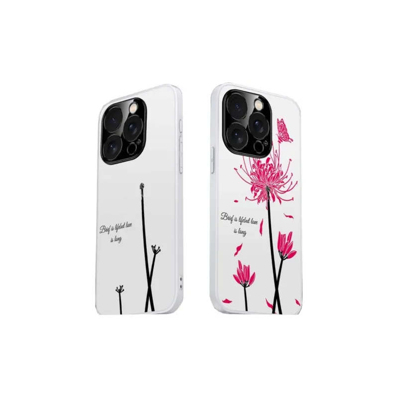 IMCHEN Acrylic Material Color Changing Fashion Phone Cases Compatible With Apple 16/Apple 16 Pro/Apple 16 Pro Max-3