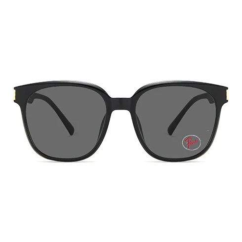 PSACSS Plate Frame With Metal And Plate Square Sunglasses Unisex-1