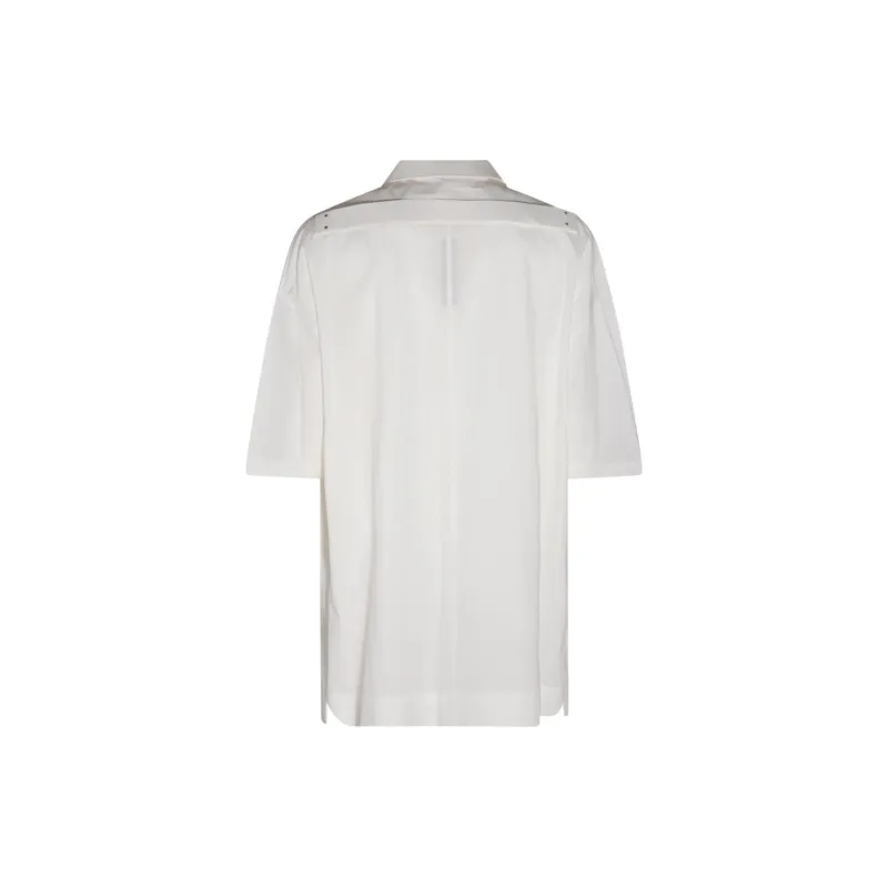 RICK OWENS Flap pockets Cotton Shirt-1