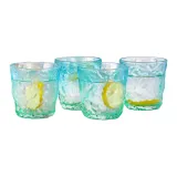BB410# Lilac Iridescent Glacier Glass Cup (310ml) 4 Pack