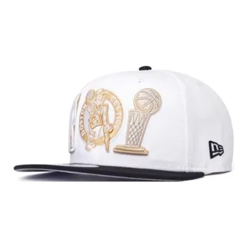 New Era Polyester Baseball Caps Unisex White