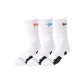 3 Pack (White with Black Logo+Dark Blue Logo+Red Logo)