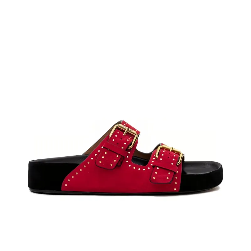 ISABEL MARANT Lennyo Suede Sandals-1