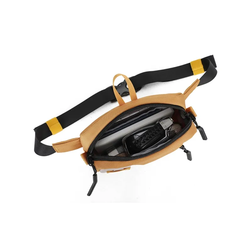 LVEYING Nylon Fanny Pack Crossbody Bag Shoulder Bag Sling Bag Women's Yellow/Blue/Black/Pink/Purple/Green-3
