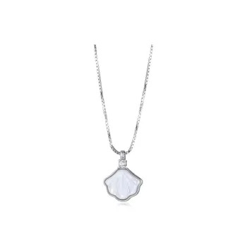 BYI Dream S925 Silver With Mother Of Pearl Necklaces Women's