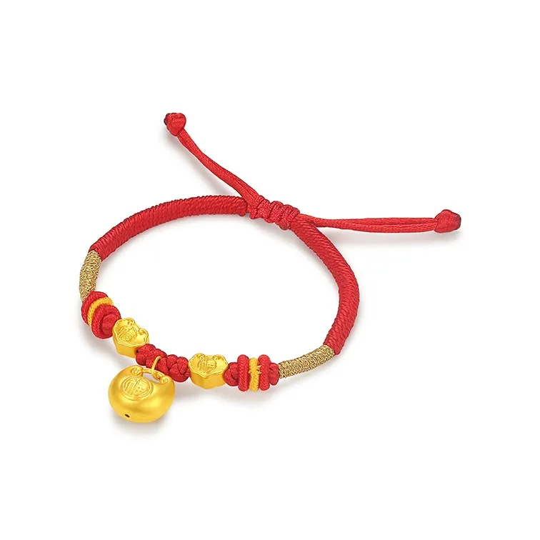CHJ JEWELLERY Gold Bracelet Women's-8