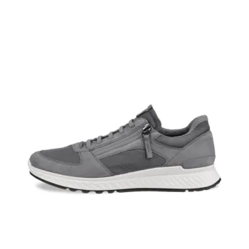 Ecco Exostride Cushioning Low-Top Casual Shoes Women's Gray