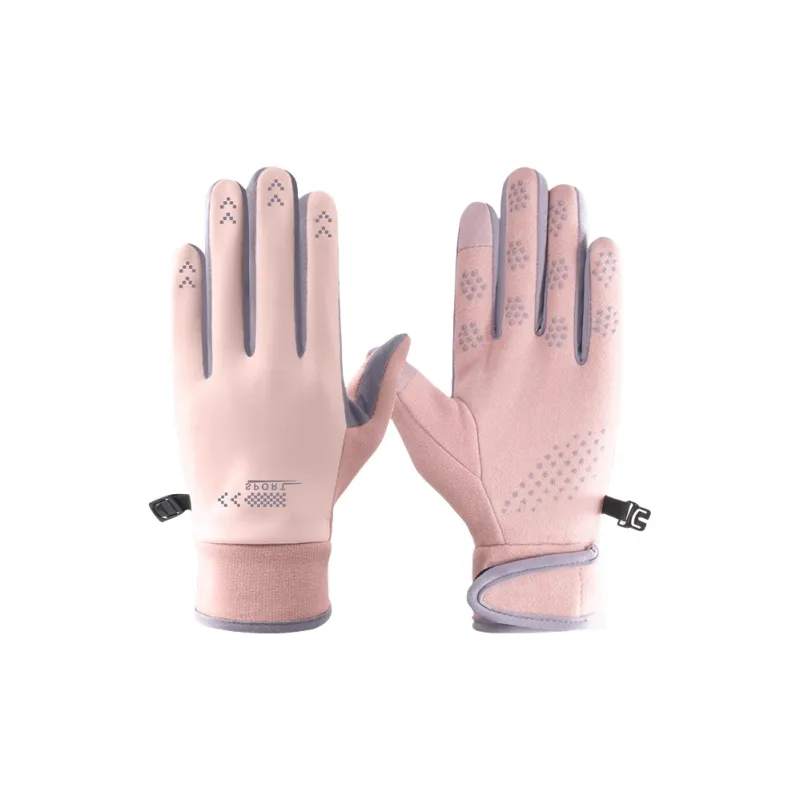 MEETSUNNY Polyester Knit Gloves Unisex-2