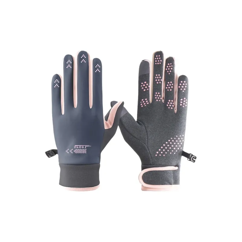 MEETSUNNY Polyester Knit Gloves Unisex-4