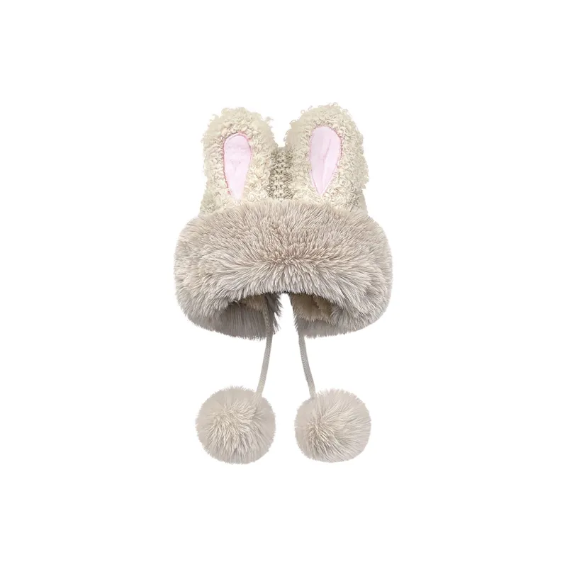 ZKY Polyester Trapper Hats Women's-4