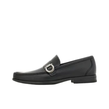 Ferragamo Loafers Men Black