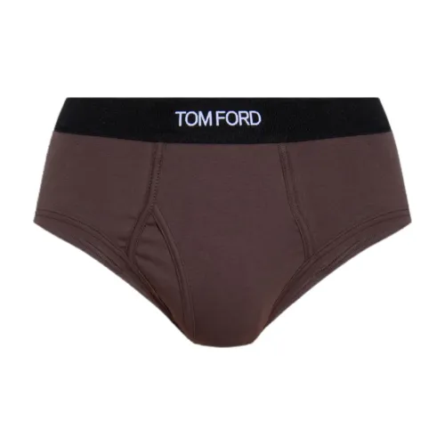 TOM FORD Logo Waistband Stretched Briefs