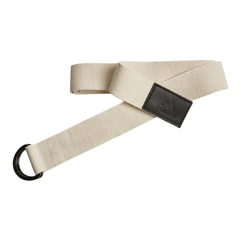 Adidas Cotton Sports Belts Unisex Beige 5CM-2